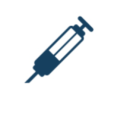 An icon of a syringe